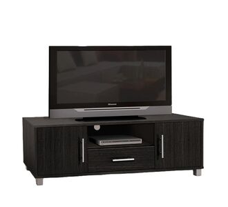 ΕΠΙΠΛΟ ΤΗΛΕΟΡΑΣΗΣ MACIE ΜΕΛΑΜΙΝΗΣ HM2203.01 ZEBRANO 120x40x39Y εκ. |  Έπιπλα τηλεόρασης στο espiti