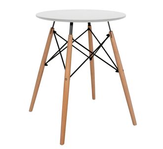 ΤΡΑΠΕΖΙ MINIMAL ΣΤΡΟΓΓΥΛΟ HM0060.01 ΛΕΥΚΟ ΧΡΩΜΑ MDF-ΠΟΔΙΑ ΟΞΙΑΣ ΦΥΣΙΚΟ Φ60Χ72Υεκ. |  Τραπεζάκια σαλονιού στο espiti