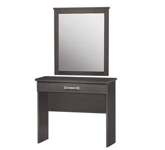 ΤΟΥΑΛΕΤΑ ΜΕ ΣΥΡΤΑΡΙ  80x40x76 & ΚΑΘΡΕΠΤΗ ZEBRANO 72x90 HM10157 |  Συρταριέρες -Κονσόλες στο espiti