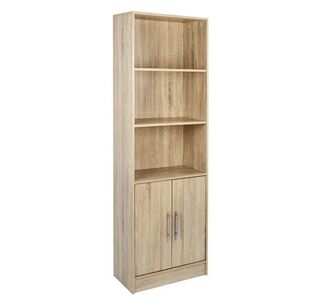 ΒΙΒΛΙΟΘΗΚΗ ΜΕΛΑΜΙΝΗΣ ENSLEY HM2027.02 SONAMA 60X30X180 εκ. |  Βιβλιοθήκες γραφείου στο espiti