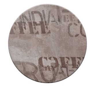 ΕΠΙΦΑΝΕΙΑ ΤΡΑΠΕΖΙΟΥ 710 WERZALIT Φ70  ΣΕ COFFEE BROWN ΧΡΩΜΑ HM5228.06 |  Τραπέζια κήπου στο espiti