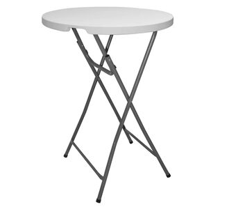 ΤΡΑΠΕΖΙ ΜΠΑΡ CATERING-ΣΥΝΕΔΡΙΟΥ HM5066 Φ81Χ110 εκ.ΠΤΥΣΣΟΜΕΝΟ |  Σταντ - τραπέζια στο espiti