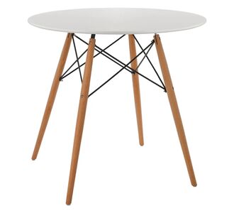 ΤΡΑΠΕΖΙ MINIMAL ΣΤΡΟΓΓΥΛΟ HM0059.01 MDF ΣΕ ΛΕΥΚΟ-ΠΟΔΙΑ ΟΞΙΑΣ ΦΥΣΙΚΟ Φ80Χ72Υεκ. |  Τραπεζάκια σαλονιού στο espiti