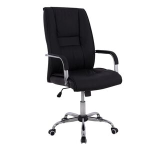 ΚΑΡΕΚΛΑ ΓΡΑΦΕΙΟΥ ANGEE HM1106.01 PU ΣΕ ΧΡΩΜΑ ΜΑΥΡΟ 58,5x70x120Υεκ |  Καρέκλες γραφείου στο espiti