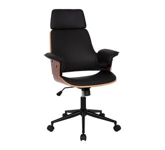ΚΑΡΕΚΛΑ ΓΡΑΦΕΙΟΥ ΔΙΕΥΘΥΝΤΙΚΗ SUPERIOR PRO HM1110.01 ΚΑΡΥΔΙ-ΜΑΥΡΗ 67x66x120 cm |  Καρέκλες γραφείου στο espiti