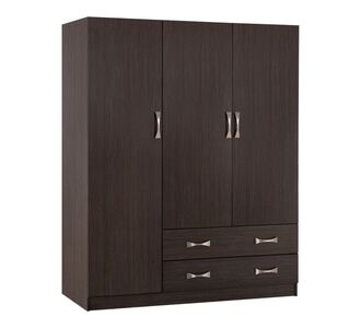 ΝΤΟΥΛΑΠΑ 3ΦΥΛΛΗ CARLY HM384.01 ΜΕ ΔΥΟ ΣΥΡΤΑΡΙΑ ZEBRANO 150X55Χ180Υεκ. |  Ντουλάπες ρούχων στο espiti