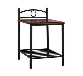 ΚΟΜΟΔΙΝΟ REVEN HM387 ΑΠΟ ΜΕΤΑΛΛΟ ΚΑΙ ΞΥΛΟ RUBBERWOOD 45x35x48-61Y εκ. |  Κομοδίνα στο espiti