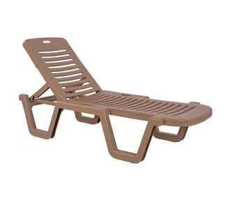 ΞΑΠΛΩΣΤΡΑ ΠΑΡΑΛΙΑΣ ΠΛΑΣΤΙΚΗ ΑΝΑΚΛΙΝΟΜΕΝΗ RELAX ΚΑΠΟΥΤΣΙΝΟ 190Χ70Χ36Υεκ. 303002061-04 |  Ξαπλώστρες - Καρέκλες Παραλίας στο espiti