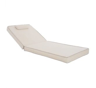 ΜΑΞΙΛΑΡΙ ΞΑΠΛΩΣΤΡΑΣ TEXTILENE 600gr/m2 2X1 SIFNOS ΜΠΕΖ HM11237.60T 194x70x11εκ. |  Μαξιλάρια Εξωτερικού Χώρου στο espiti