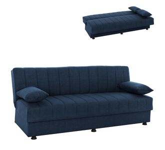ΚΑΝΑΠΕΣ ΚΡΕΒΑΤΙ ANDRI ΤΡΙΘΕΣΙΟΣ ΜΠΛΕ HM3239.07 180x83x74Y εκ. |  Καναπέδες γωνιακοί στο espiti