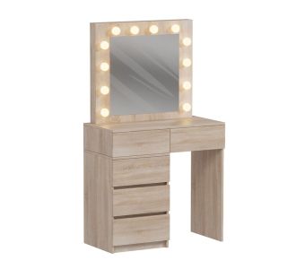 ΤΟΥΑΛΕΤΑ ΜΕ ΦΩΤΙΣΜΟ LED & ΣΥΡΤΑΡΙΑ BEYON HM2500.01 ΜΕΛΑΜΙΝΗ ΣΕ SONAMA 80x40x140Υεκ. |  Συρταριέρες -Κονσόλες στο espiti