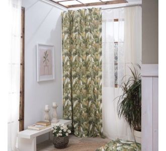  Κουρτίνα (Έτοιμη Ραμμένη) Lugo - 140x260cm 52016936 Teoran |  Ετοιμες κουρτίνες με σχέδιο στο espiti