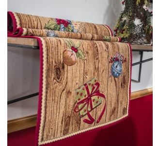 Τραβέρσα Gift - 45x140cm gift-traversa-59322 Teoran |  Χριστουγεννιάτικες Τραβέρσες στο espiti