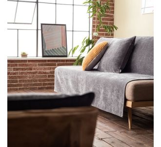 Ριχτάρι Πολυθρόνας 180X180   Valley Ash Grey 421/15 Gofis Home |  Ριχτάρια στο espiti