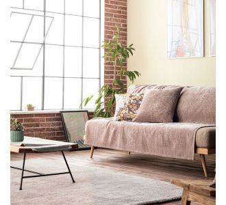 Ριχτάρι Τετραθέσιου 180X350   Valley Καφέ 421/13 Gofis Home |  Ριχτάρια στο espiti