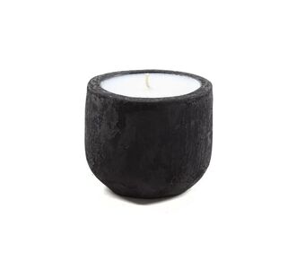 Κεραμικό Κηροπήγιο Mingi Black Spot Gray Large (15x15x14) Soulworks 0630027 |  Βάζα στο espiti