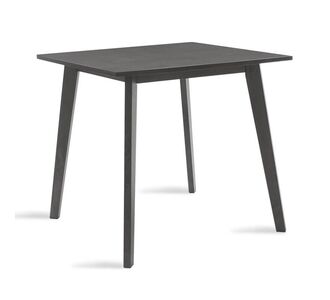 Τραπέζι Benson pakoworld MDF με καπλαμά  χρώμα rustic grey 80x80x75εκ |  Τραπέζια στο espiti