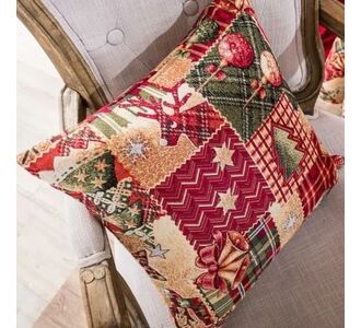Μαξιλαροθήκη Tinsel - 65x65cm δαπέδου tinsel-maksilari-58502 Teoran |  Χριστουγεννιάτικα Μαξιλάρια στο espiti