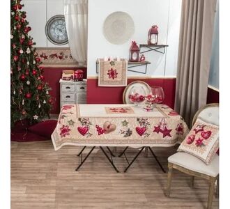 Τραπεζομάντηλο Star - 140x220cm star-trapezomantilo-59353 Teoran |  Χριστουγεννιάτικα Τραπεζομάντηλα  στο espiti