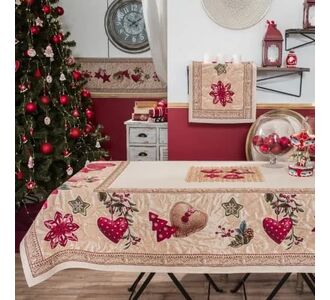 Τραβέρσα Star - 45x140cm star-traversa-59351 Teoran |  Χριστουγεννιάτικες Τραβέρσες στο espiti