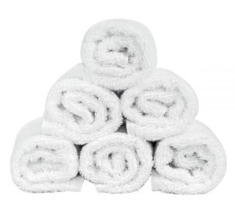 Πετσέτα Λαβέτα Ξενοδοχείου Smooth 500gsm plain 100% Cotton 30x30 Λευκό   Beauty Home |  Μπάνιο στο espiti