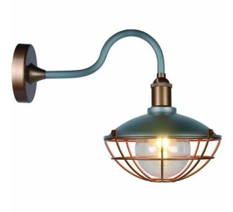 Φωτιστικό Τοίχου Μεταλλικό Νίκελ IP65 Ε27 25x43x35cm AlphaB2B |  Φωτιστικά Εξωτερικού Χώρου στο espiti