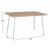 ΣΕΤ ΤΡΑΠΕΖΑΡΙΑΣ 5ΤΜΧ HM10350.02 ΤΡΑΠΕΖΙ 120x70x76,5 cm & ΚΑΡΕΚΛΕΣ VEGAS |  Σετ τραπεζαρίες στο espiti