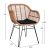 ΣΕΤ ΤΡΑΠΕΖΑΡΙΑΣ 7ΤΜΧ ALLEGRA HM10495 WICKER ΜΠΕΖ-ΜΕΤΑΛΛΟ ΜΑΥΡΟ |  Σετ τραπεζαρία κήπου στο espiti