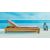 Μαξιλάρι ξαπλώστρας Restia με ντυμένο κορδόνι Γκρι 198x58x5,5   Beauty Home |  Ξαπλώστρες - Καρέκλες Παραλίας στο espiti