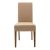 Καρέκλα Ditta pakoworld PU μόκα-πόδι μασίφ ξύλο καρυδί |  Καρέκλες στο espiti