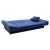 Καναπές-κρεβάτι Tiko pakoworld 3θέσιος με αποθηκευτικό χώρο ύφασμα μπλε 200x85x90εκ |  Καναπέδες στο espiti