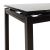 Τραπέζι επεκτεινόμενο Finn pakoworld γυάλινο 8χιλ μαύρο 110-170x70x75εκ |  Τραπέζια στο espiti
