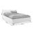 Κρεβάτι Norse pakoworld διπλό pu λευκό με αποθηκευτικό χώρο 160x200εκ |  Κρεβάτια στο espiti