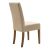 Καρέκλα Ditta pakoworld ύφασμα εκρού-πόδι μασίφ ξύλο καρυδί |  Καρέκλες στο espiti