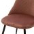 Καρέκλα Giselle pakoworld βελούδο σάπιο μήλο-μαύρο χρυσό πόδι |  Καρέκλες στο espiti