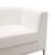 Πολυθρόνα Professional pakoworld inox-τεχνόδερμα λευκό 85x75x66εκ |  HOT DEALS στο espiti