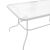 Τραπέζι Valor pakoworld μέταλλο λευκό-γυαλί 140x80x70εκ |  Τραπέζια κήπου στο espiti