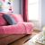 Ριχτάρι Πολυθρόνας 180x180cm GOFIS HOME  Valley Funky Pink 421/ 23 |  Ριχτάρια στο espiti