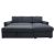 Γωνιακός καναπές-κρεβάτι αριστερή γωνία Belle pakoworld ανθρακί 236x164x88εκ |  Καναπέδες γωνιακοί στο espiti
