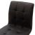 Καρέκλα Cian II pakoworld PU μαύρο-φυσικό πόδι |  Καρέκλες στο espiti