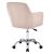 Καρέκλα γραφείου εργασίας Xever pakoworld βελούδο ροζ |  Καρέκλες γραφείου στο espiti