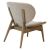 Πολυθρόνα relax Udalle pakoworld μασίφ ξύλο καρυδί-ύφασμα μπεζ-καφέ 77x70x82εκ |  Πολυθρόνες σαλονιού στο espiti