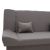 Kαναπές-κρεβάτι Tiko pakoworld 3θέσιος με αποθηκευτικό χώρο ύφασμα γκρι 200x85x90εκ |  Καναπέδες στο espiti