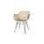 Καρέκλα Τραπεζαρίας με μπράτσα Marea Black legs (57x60x82) Soulworks 0300087 |  Καρέκλες στο espiti