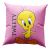 Μαξιλάρι με γέμιση Art 6190 Tweety 40x40 Ροζ   Beauty Home |  Παιδικά διακοσμητικά μαξιλάρια στο espiti