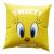 Μαξιλάρι με γέμιση Art 6191 Tweety 40x40 Κίτρινο   Beauty Home |  Παιδικά διακοσμητικά μαξιλάρια στο espiti