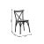 Καρέκλα Alora pakoworld ξύλο καρυδί-μαύρο πόδι |  Καρέκλες στο espiti