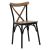 Καρέκλα Alora pakoworld ξύλο καρυδί-μαύρο πόδι |  Καρέκλες στο espiti