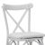 Καρέκλα Ruby pakoworld λευκό-λευκό πόδι |  Καρέκλες στο espiti