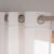 Κουρτίνα με τρουκς 140x280cm GOFIS HOME   Water Grey 505/ 34 |  Ετοιμες μονοχρωμες κουρτίνες στο espiti